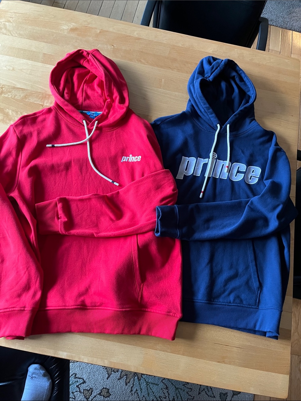 Prince Red & Navy Pullover Hoodies